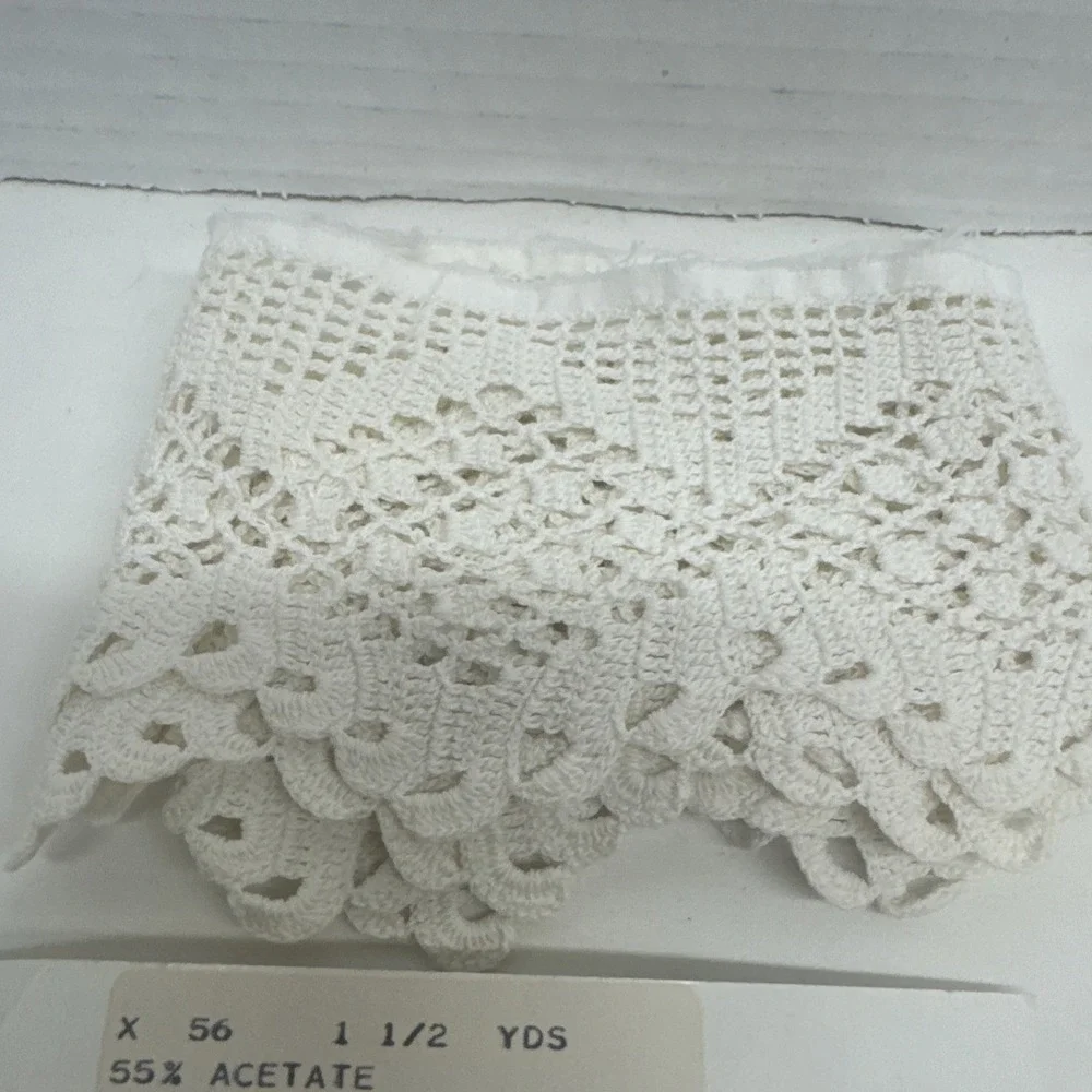 Lot Of Various Lace Trim Vintage - Eyelet Ruffle Etc